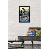 Trends International Justice League vs. Godzilla vs. Kong - Batmech Framed Wall Poster Prints - 2 of 4