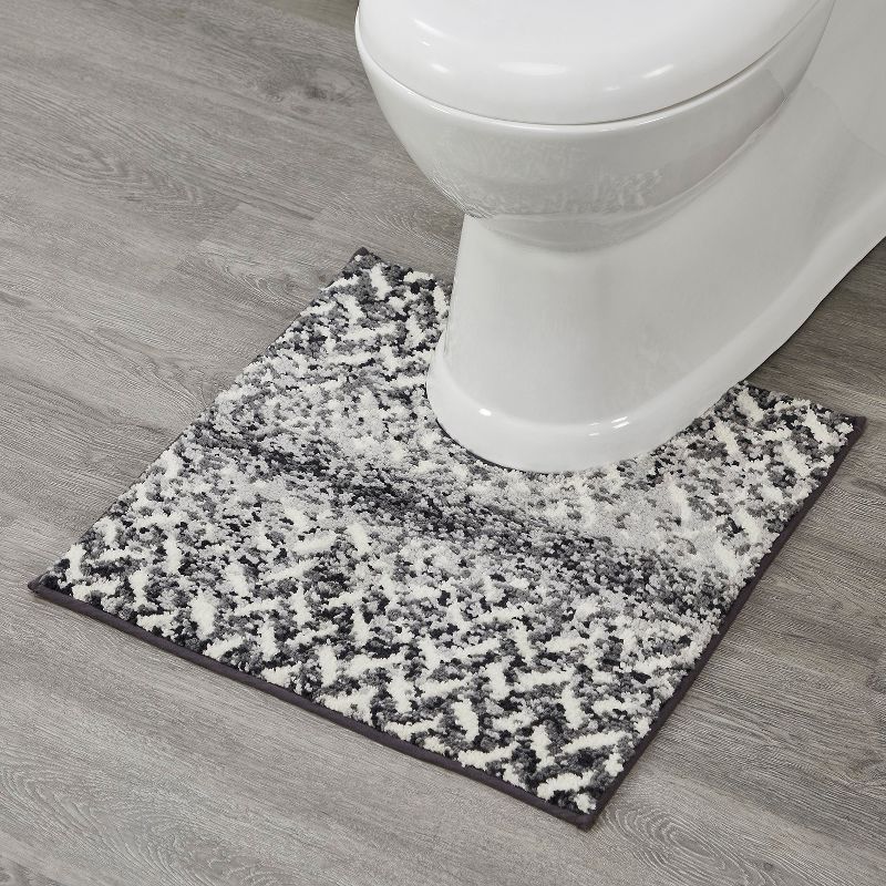 Casablanca Collection 100% Micro Polyester 2 Piece Bath Rug Set - Better Trends, 3 of 8