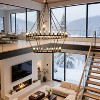 PAKOKULA 60 in. 54-Light Matte Black Industrial Wagon Wheel Chandelier, Large Farmhouse Round Chandelier - 4 of 4
