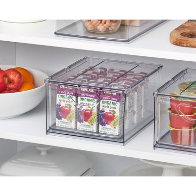 iDESIGN Recycled Plastic Cabinet and Pantry Storage: Clear Kitchen Organizer, 100% Post-Consumer Recycled, 5.75" Height — фото 4
