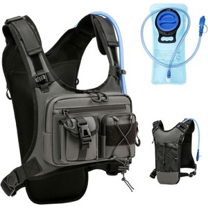 Hydration Vest Backpack for Running & Hiking, Hands-Free Water Bladder for Outdoor Sports - 1 of 4