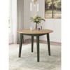 Signature Design by Ashley Gesthaven 2 Drop Leaf Dining Table, Green - image 3 of 4