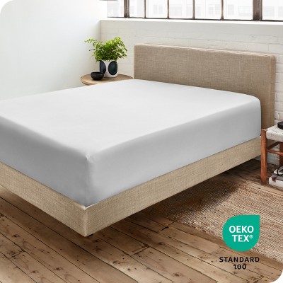 Cloud Grey Full Size Microfiber Deep Pocket Fitted Sheet