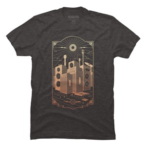 Men's Design By Humans Sound City By Gammaray85 T-Shirt - 1 of 4