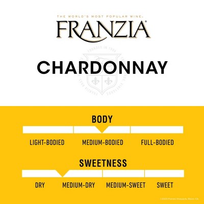Franzia Chardonnay White Wine - 3L Box