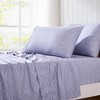 Lush Décor Twin XL 4pc Retro Waves Sheet Set Violet - 4 of 4