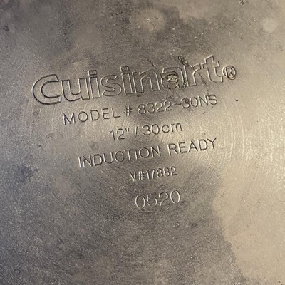 Cuisinart Classic 10 & 12 Stainless Steel 2pk Skillet Set Silver : Target