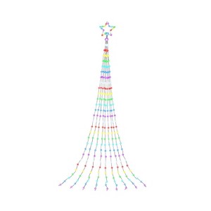 Celebrations LED Multi RGB Shooting Star 12 ft. Yard Decor - 1 of 2