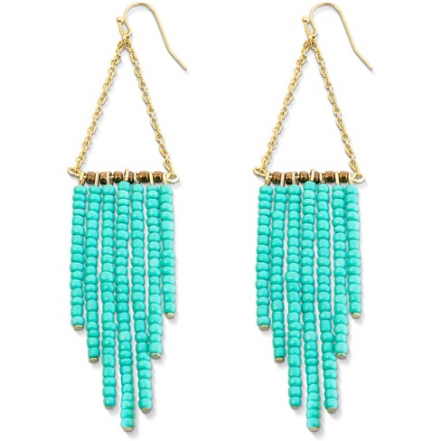 Blue tassel 2025 earrings target