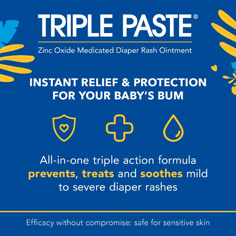 Triple Paste Diaper Rash Ointment - 10.0oz, 4 of 8
