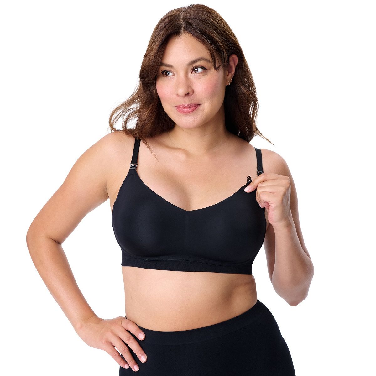 Motherhood Maternity Women's Maternity Wireless Micro Nursing Bra - thumbnail 2