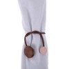 Unique Bargains Round Magnetic Curtain Strap Polyester Rare Earth Magnet 2 Pcs - 4 of 4