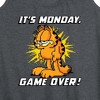 Women's - Garfield - It's Monday Garfield Graphic Racerback Tank - 2 of 4