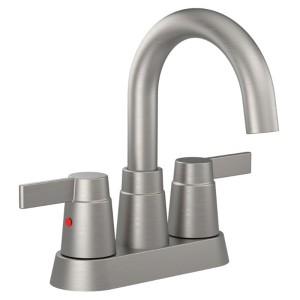 Two-Handle Bathroom Sink Faucet, Centerset Design for RVs with 3-Hole Installation - 1 of 4