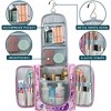 PAVILIA Toiletry Bag Travel Women Men, Hanging Water Resistant Makeup Accessories Cosmetic Organizer Large Essential Kit - 2 of 4