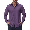 COOFANDY Men's Long Sleeve Wrinkle Free Dress Shirts Business Casual Button Down Shirt - 4 of 4