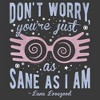 Boys Harry Potter Luna You’re Just As Sane as I Am T Shirt - 2 of 4