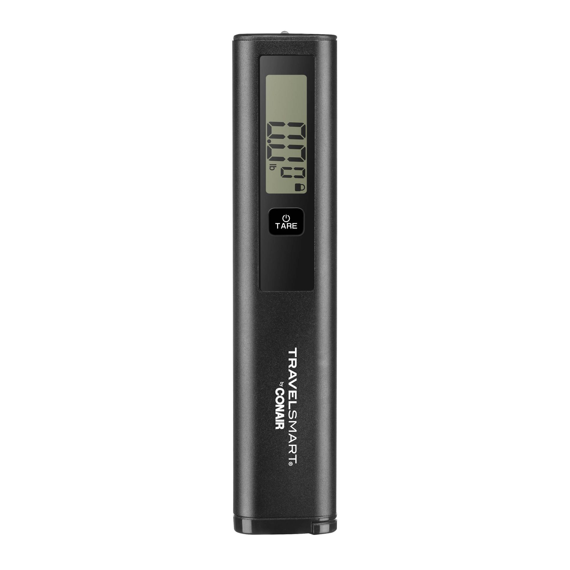 Travel Smart Digital Luggage Scale - Black: Maximum Capacity 80 lbs, Solid Pattern