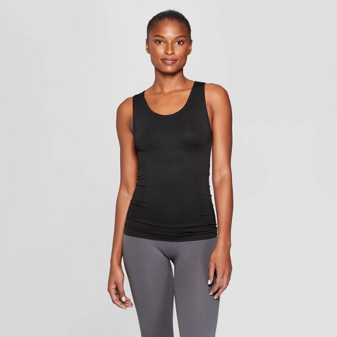 Women's Nursing Seamless Cami - Auden™ Black L : Target