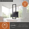 VAXCEL Marquis 1 Light Matte Black Contemporary Wall Sconce - 4 of 4