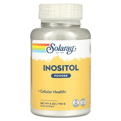 Solaray Inositol, Powder, 4 oz, (114 g)
