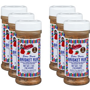 Fiesta Seasoning Rub Tenderizer Brisket - Pack of 6 - 6 oz - 1 of 2