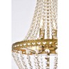 Elegant Lighting Valeria 5 - Light Pendant in  Brass - 3 of 4