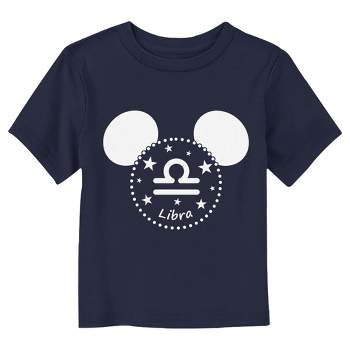 Toddler's Mickey & Friends Libra Silhouette T-Shirt