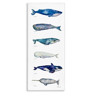 Stupell Industries Maritime Sea Life Chart, 17" x 40" - 1 of 4