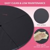 Soozier Pole Dance Mat, 2"T x 5'W Folding Pole Dance Mat for Home, Lightweight and Foldable, Black - 3 of 4