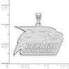 Black Bow Jewelry 14k White Gold Georgia Southern Eagles NCAA Large Pendant - 2 of 3