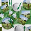 24ct Golf Paper Plates White - 2 of 3