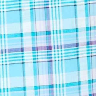 paradise blue plaid