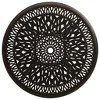 vidaXL Garden Table Bronze Cast Aluminum Medium Attractive Design - 3 of 4