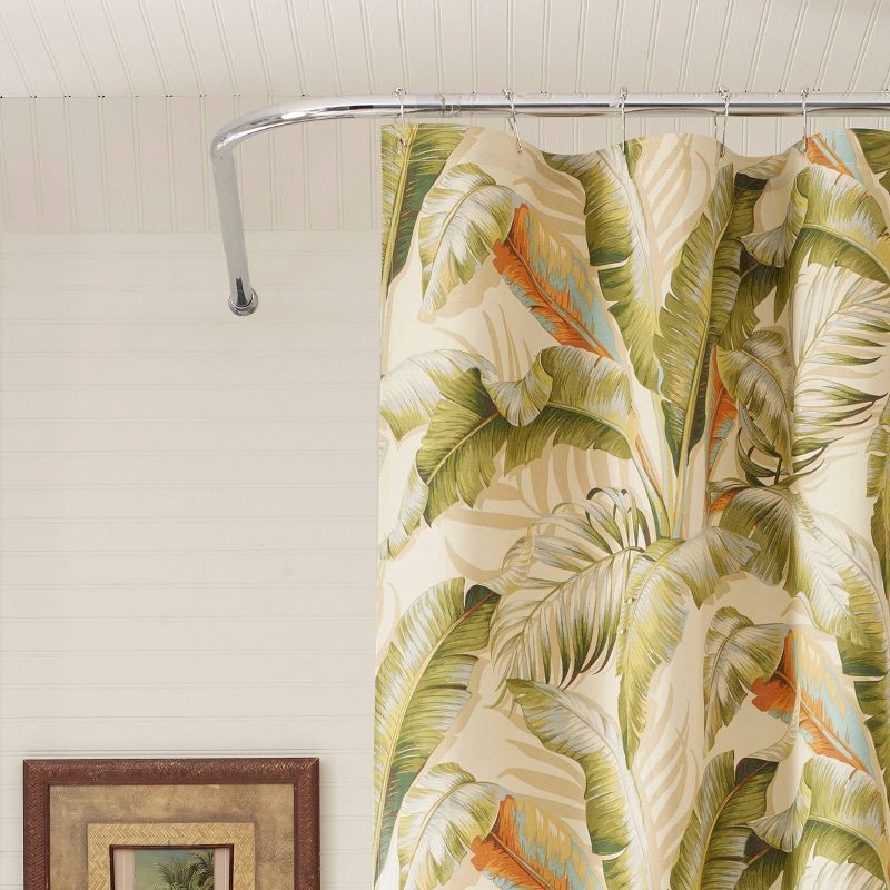 72&#34;x84&#34; Palmiers Shower Curtain Green - Tommy Bahama, 6 of 7