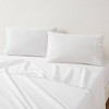 Lush Décor Queen 4pc Coastal Chic Scalloped Edge Cotton Sheet Set Neutral - 3 of 4