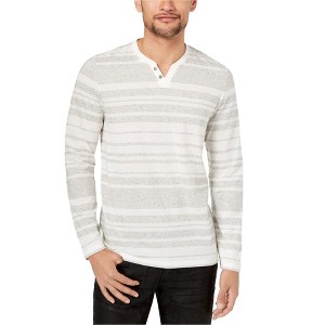 I.N.C International Concepts Mens LS Henley Shirt, White, XXX-Large - 1 of 1