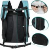 PetAmi Premium Dog Backpack Carrier Small Large Cat Puppies, Ventilated Pet Hiking Travel Bag, Airline Approved Safety Camping Biking - 4 of 4