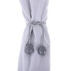Unique Bargains Delicate Magnetic Buckle Curtain Strap Polyester Magnet Plastic 2 Pcs - 4 of 4