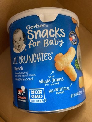 Gerber lil crunchies hot sale ranch