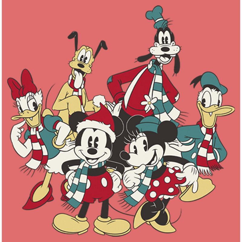 Boy's Mickey & Friends The Gangs Together For Holiday Performance Tee, 2 of 5