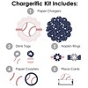 Big Dot of Happiness Batter Up - Baseball - Baby Shower or Birthday Party Paper Charger & Table Decorations Chargerific Kit for 8 - 3 of 4