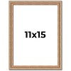 PosterPalooza | Deco Brown Picture Frame - UV Acrylic, Foam Board Backing, Hanging Hardware - 2 of 4
