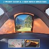 Boersma Camping Instant Pop Up Tent, 6 Person, Water Resistant Dome, Easy Setup for Camping Hiking and Outdoor, Portable with Carry Bag, 3 Season - 3 of 4
