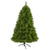 6.5ft. Green Pine Artificial Christmas Tree with 350 Clear LED Lights – Timeless Holiday X-Mas Glow - 3 of 4
