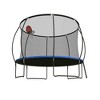 NAYSAYE Trampoline 14FT with Basketball Hoop Enclosure Net and Ladder for Outdoor Recreation, Black and Blue, 168.11"*102.37"*142.20" - 3 of 4