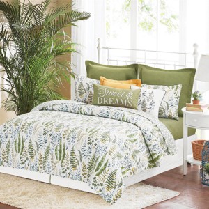 C&F Home Cecil Cotton Quilt Set  - Reversible and Machine Washable - 1 of 4