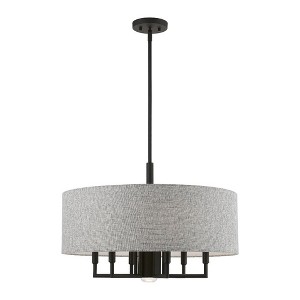 Livex Lighting Dakota 7 - Light Pendant in  Black - 1 of 1