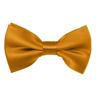 Men's Solid Color 2.5 W And 4.5 L Inch Pre-Tied adjustable Bow Ties