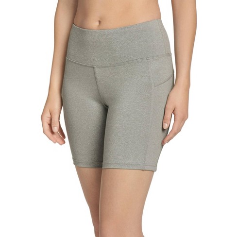 Jockey Women's Organic Cotton Stretch Boyshort M Grey Heather : Target